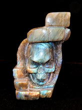 Labradorite Carved Skull