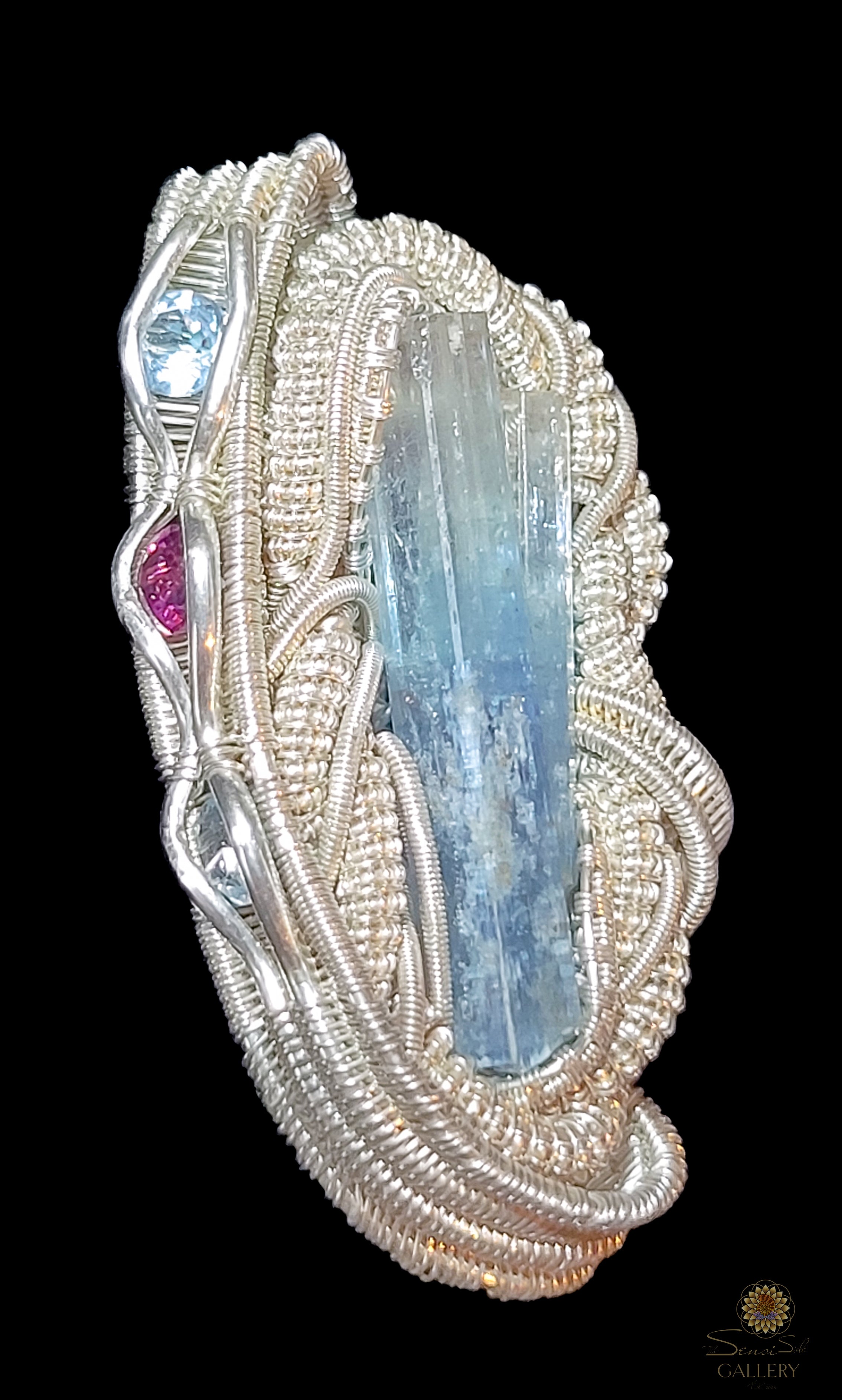 Aquamarine Artisan Wire Wrap