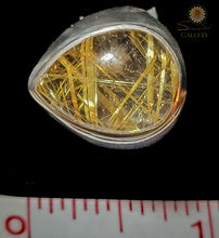 Golden Rutilated Quartz Ring - GRQ-111
