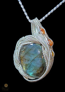 Labradorite ~ Artisan Wire Wrap