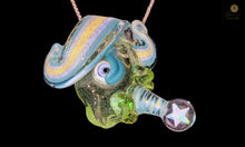 Unicorn Glass Pendant with Star Opal ~ Ace