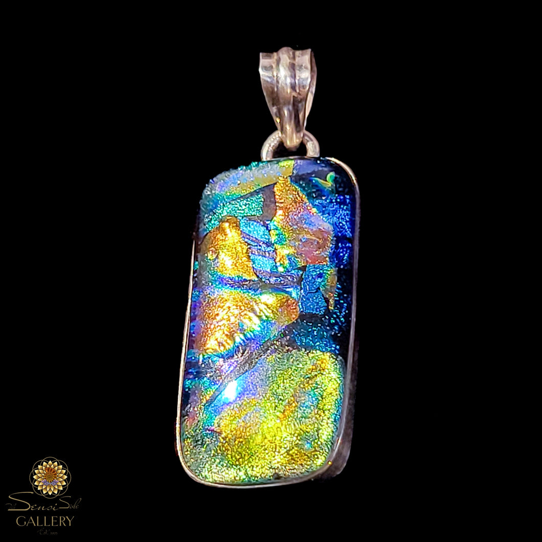 Dichroic Glass Pendant