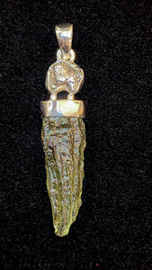 Moldavite with Campo de Cielo