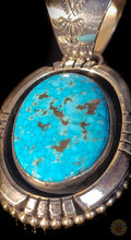 Jimmy Lee Navajo Turquoise Pendant
