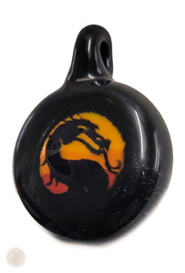 Mortal Kombat Glass Pendant
