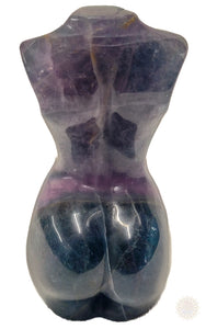 Fluorite Goddess Bust