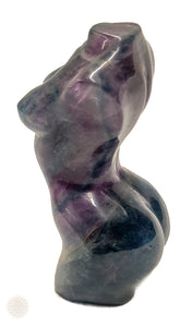 Fluorite Goddess Bust