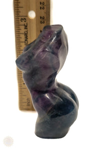 Fluorite Goddess Bust