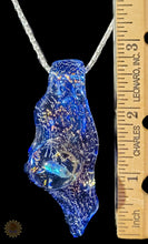 Dichroic Glass Pendant with Opal