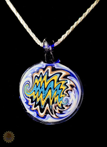 Wigwag Glass Pendant