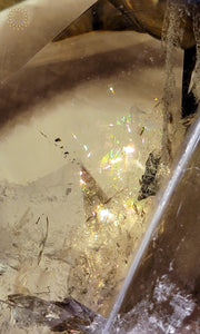 Smokey Citrine Double Point