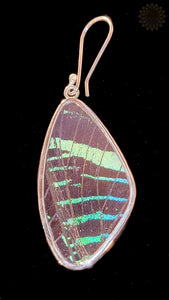 Butterfly Wing Pendant & Earring Set