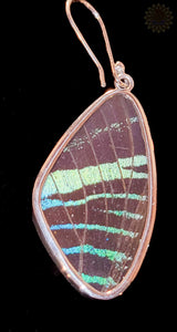 Butterfly Wing Pendant & Earring Set
