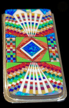 Native Mosaic Money Clip #0202