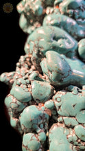 Raw Turquoise on stand