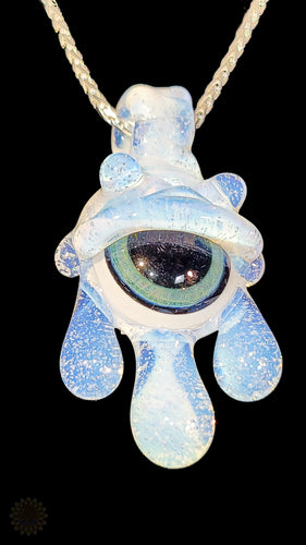 Melting Eye Glass Pendant