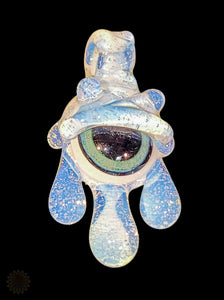 Melting Eye Glass Pendant