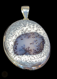 Dendritic Agate Pendant