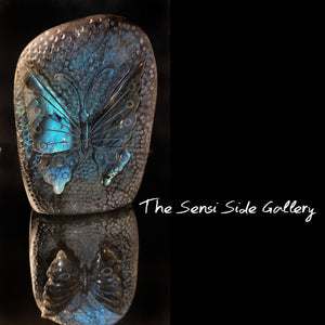 Labadorite Carved Butterfly